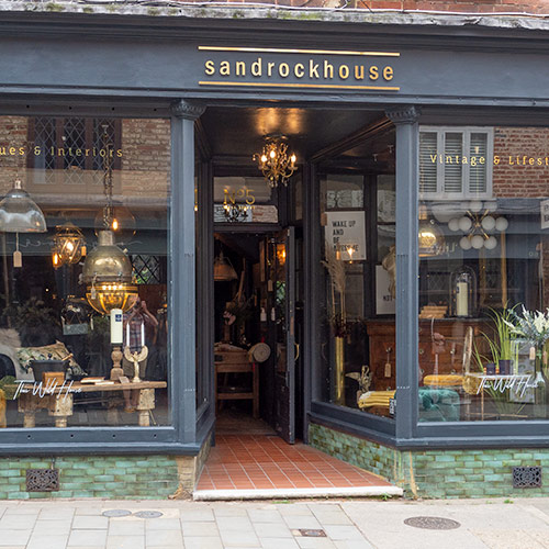 Sandrockhouse shop front