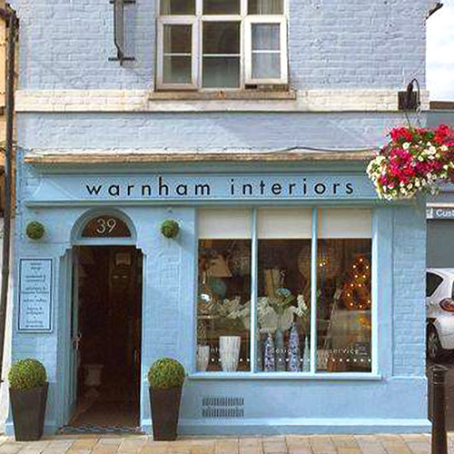 Warnham Interiors shop front
