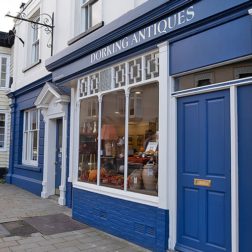 Dorking Antiques shop exterior