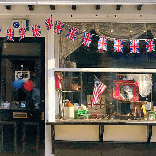 Pilgrim Antiques shop front